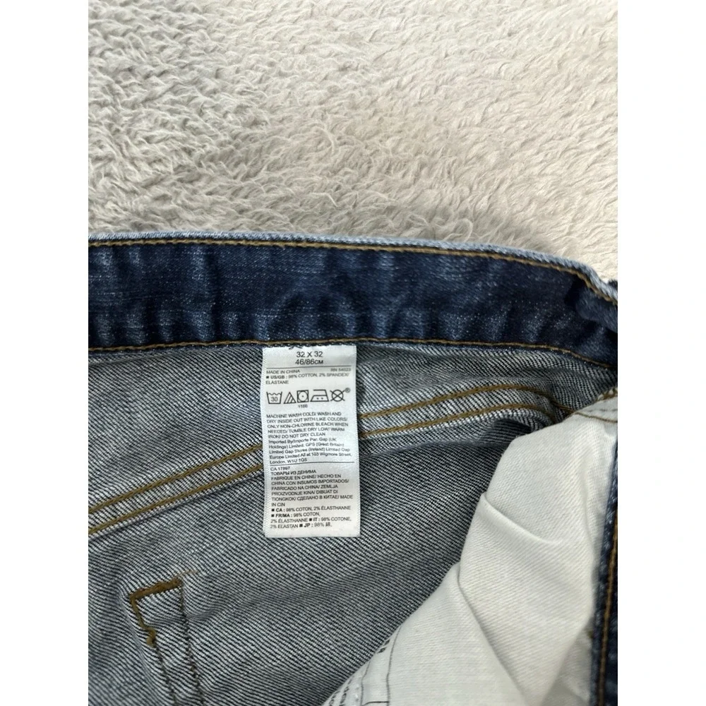 Banana Republic Slim Mens Blue‎ Denim Jeans Size 32x32 Act 32x31 Pants Stretch